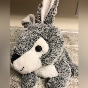 Yangzhou Great Imp & Exp Co Gray & White Realisic Bunny Rabbit Plush 2019 Easter